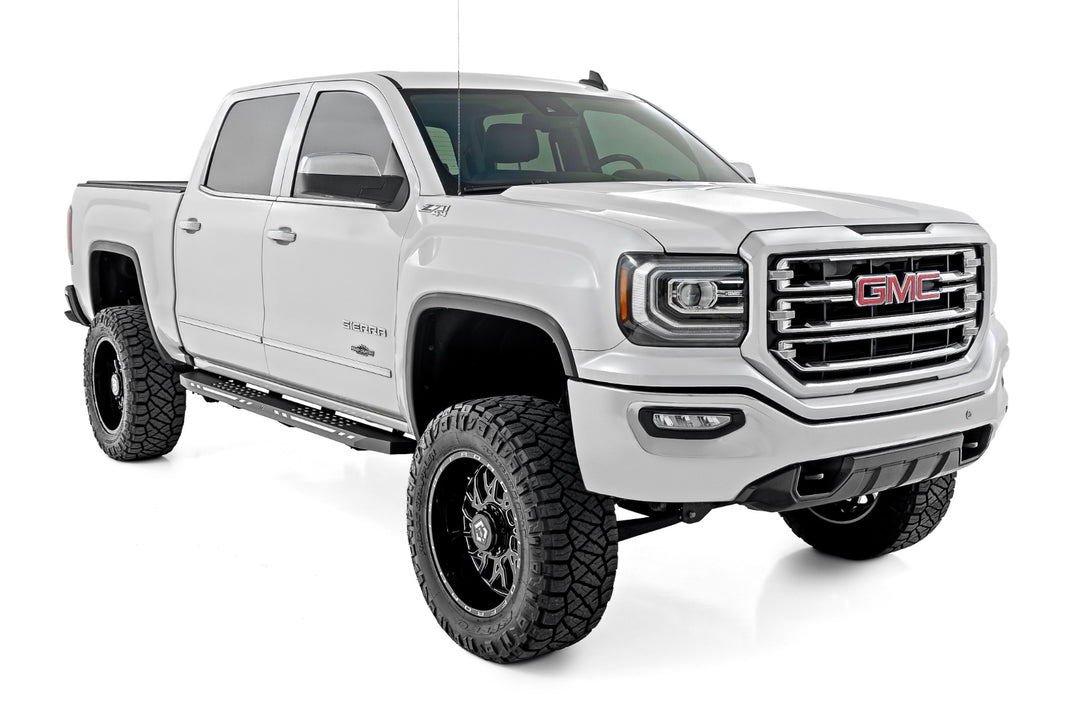AC2 Running Boards | Amber/White | Crew Cab | Chevy/GMC 1500 (07-18)
