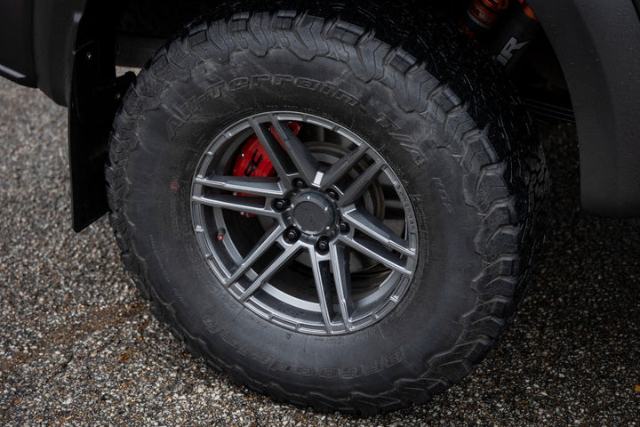 Caliper Covers | Rear | Red | Mech Brake | Ford Expedition/F-150/Raptor