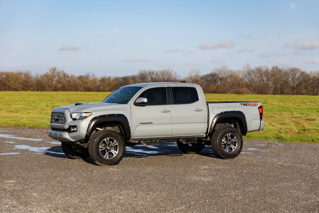 Pocket Fender Flares | 1D6 Silver Sky Metallic | Toyota Tacoma 2WD/4WD (16-23)