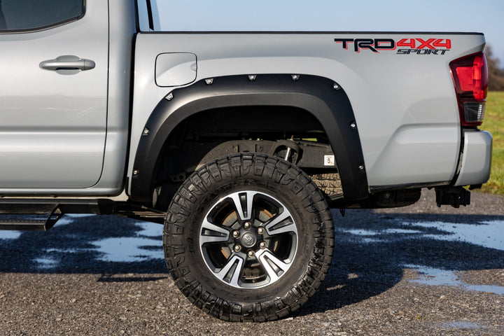 Pocket Fender Flares | 8T6 Voodoo Blue | Toyota Tacoma 2WD/4WD (2016-2023)