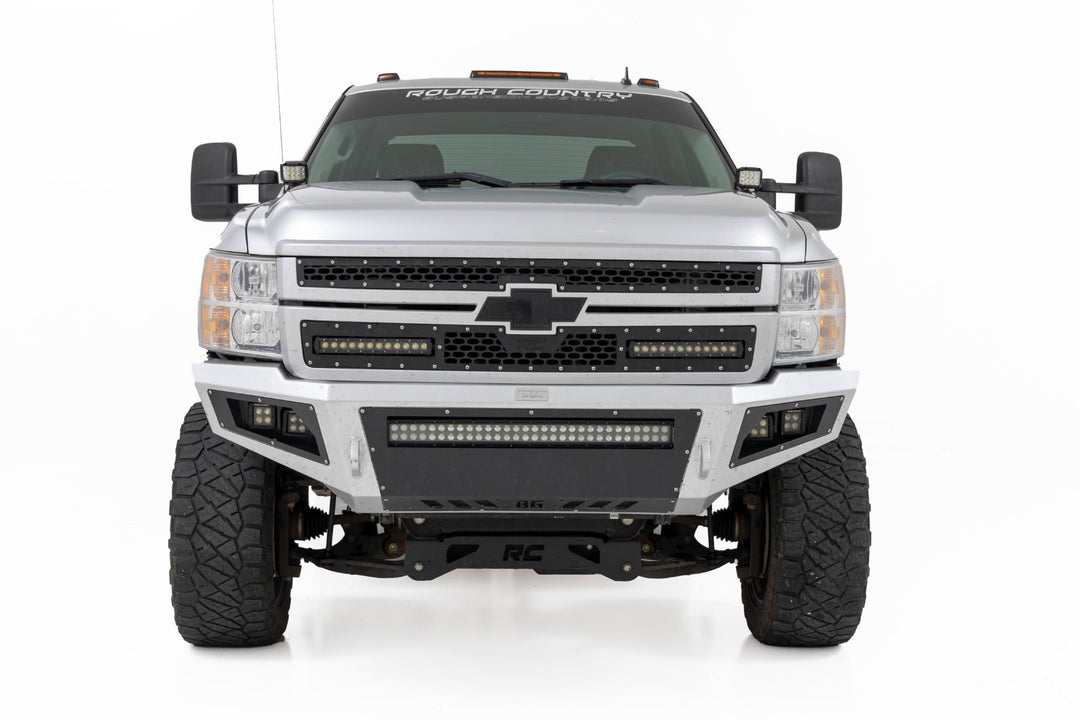 LED Light | Ditch Mount | 2" Black Pair | White DRL | Chevy 1500 (2007-2013)