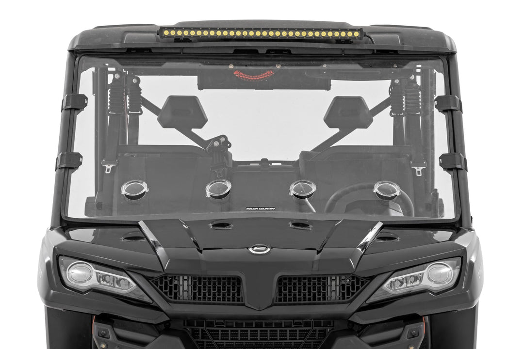Vented Full Windshield | Scratch Resistant | CFMOTO UFORCE 1000