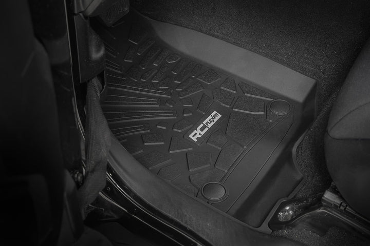 Flex Fit Floor Mats | FR & RR | 4 Door | Jeep Wrangler Unlimited 4WD (18-26)