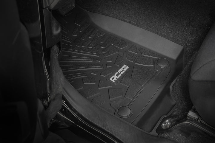 Flex Fit Floor Mats | FR | 4 Door | Jeep Wrangler Unlimited 4WD (2018-2026)