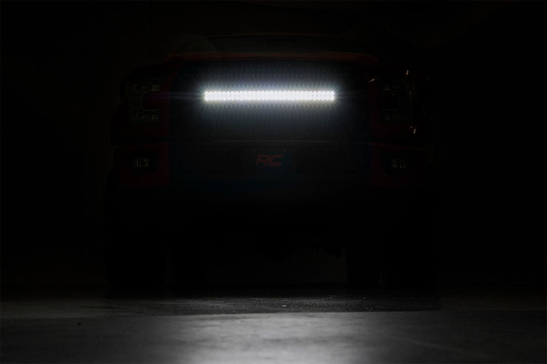 Mesh Grille | 30" Dual Row LED | Black | Ford F-150 2WD/4WD (2015-2017)