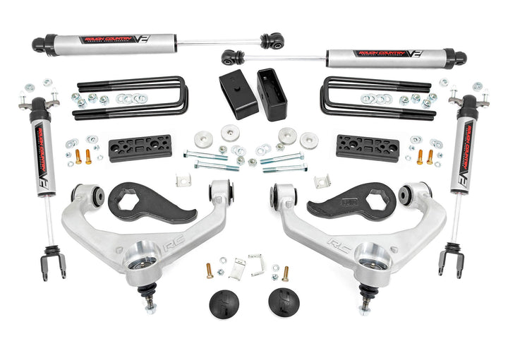 3 Inch Lift Kit | UCAs | V2 | Chevy/GMC Sierra 3500 HD/Silverado 3500 HD (20-26)