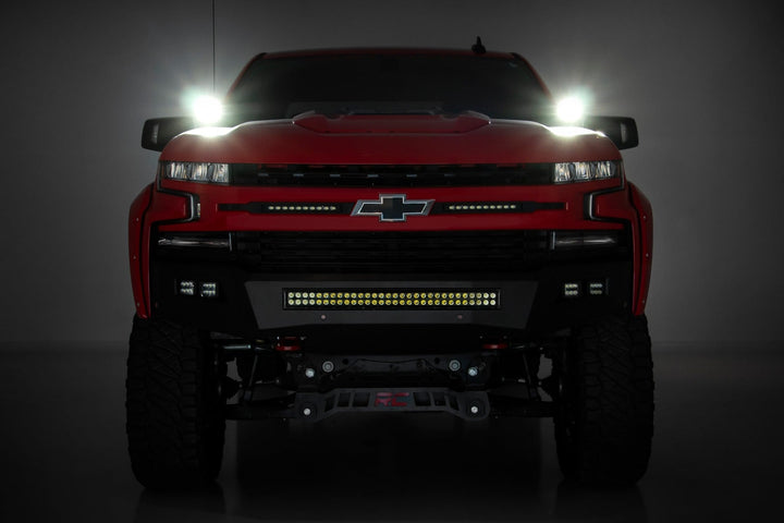 LED Light Kit | Ditch Mount |  3" OSRAM | Wide | Chevy Silverado 1500 (19-26)