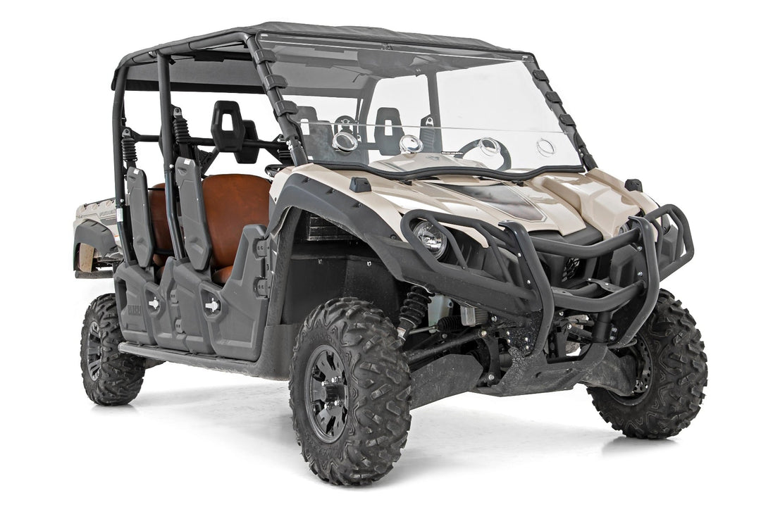 Vented Full Windshield | Scratch Resistant | Yamaha Viking 700