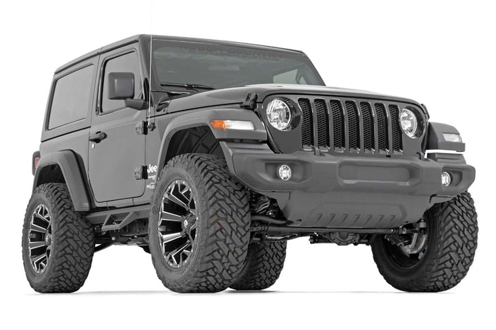 Contoured Drop Steps | 2 Door | Jeep Wrangler JL 4WD (2018-2026)