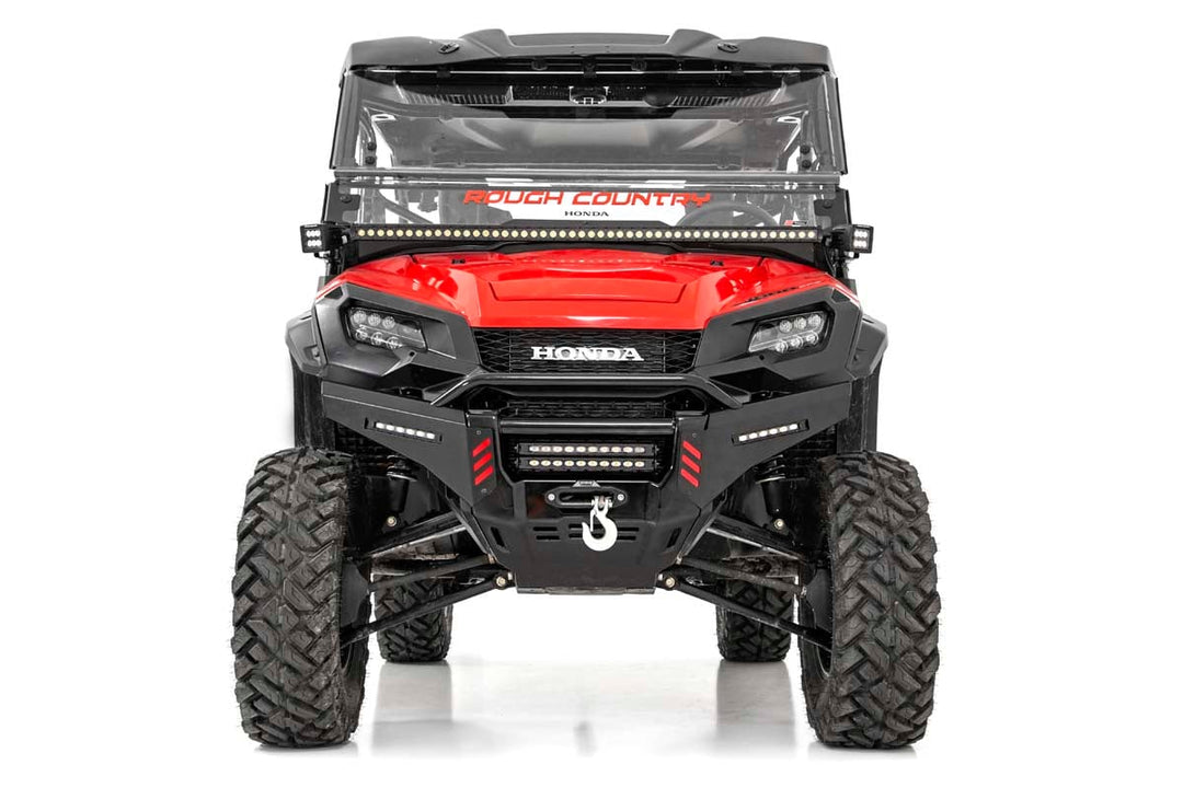 LED Light Kit | Cage Mount | 50" Black Single Row | Honda Pioneer 1000/Pioneer 1000-6