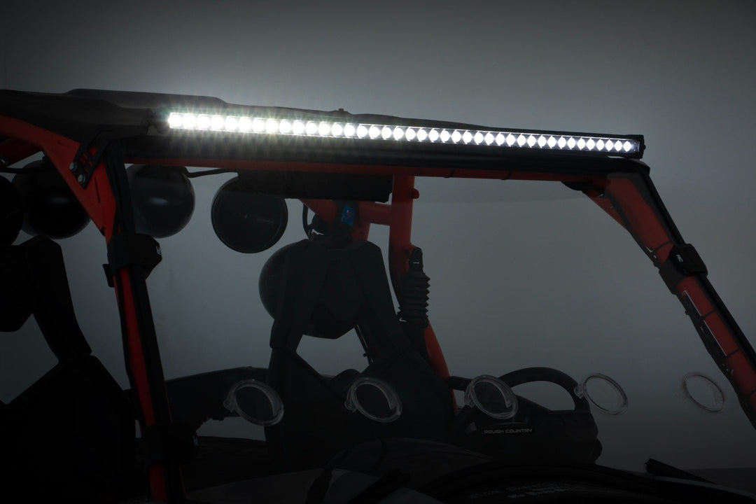 40 Inch Black Series LED Light Bar | Curved | Single Row
