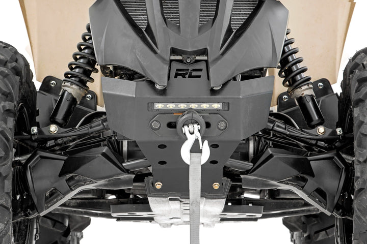 Winch Bumper | 4500-Lb Winch | Black Series LED | 6" Light | Can-Am Renegade 1000/Renegade 500