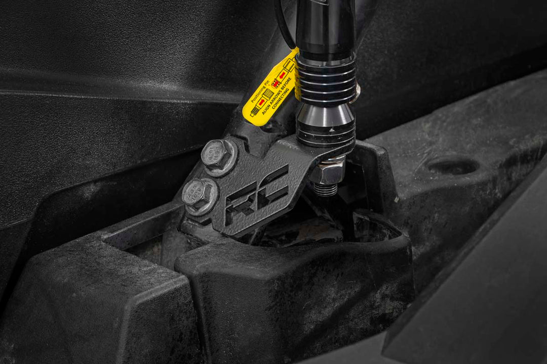 Whip Mount | Cage | 4' Multl-Color LED Whip Pair | Polaris RZR XP 1000