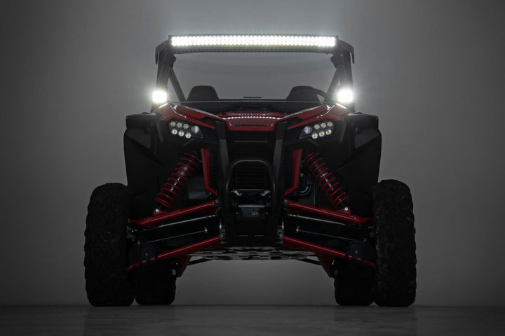 40 Inch Black Series LED Light Bar | Curved | Dual Row