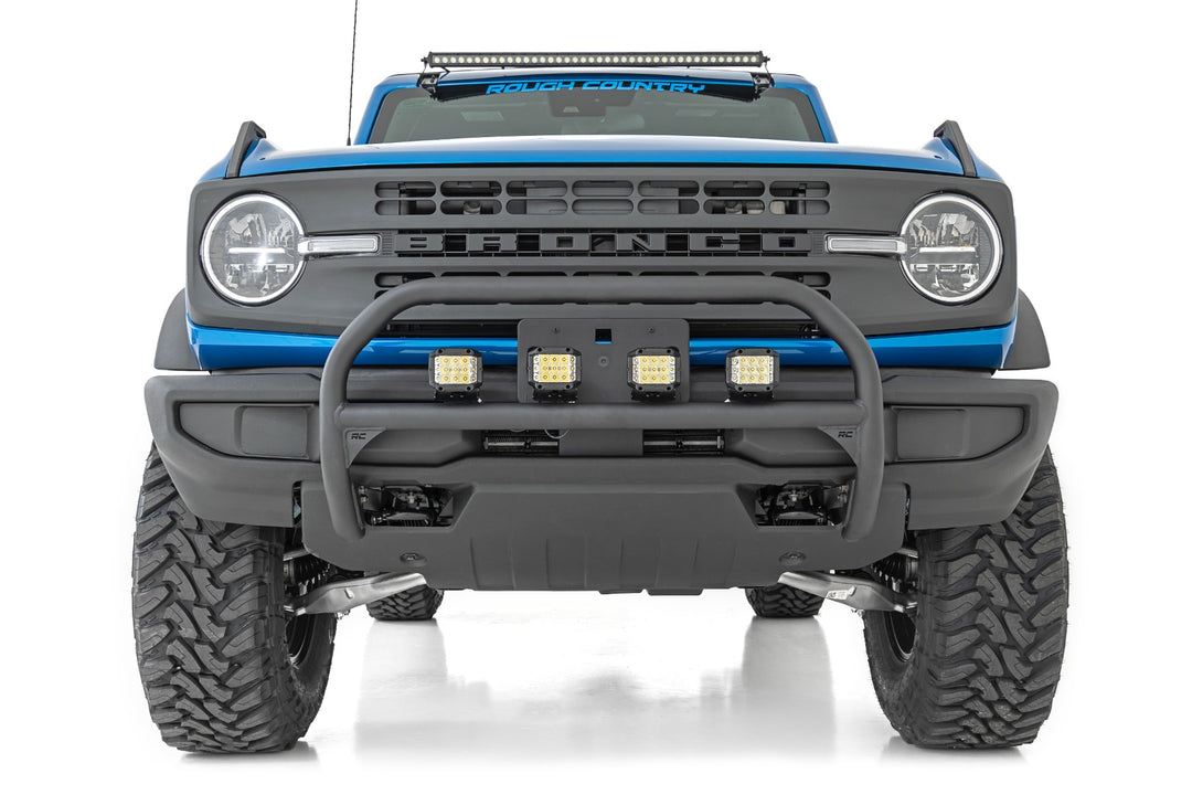 Nudge Bar | 3 Inch Wide Angle Led (x4) | Ford Bronco 4WD (2021-2026)