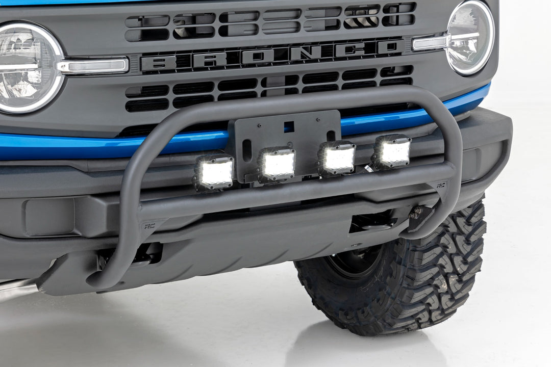Nudge Bar | 3.5 Inch Round Led (x4) | Ford Bronco 4WD (2021-2026)