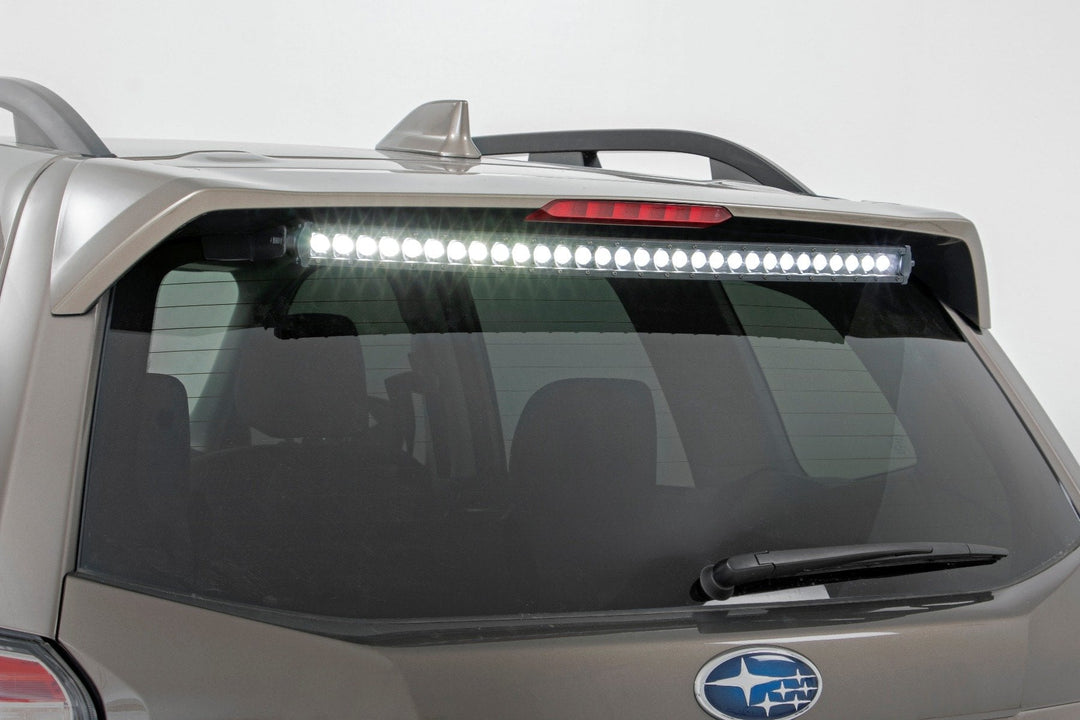 30 Inch Black Series LED Light Bar | Curved | Single Row