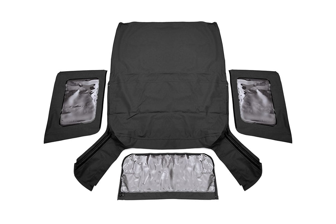 Soft Top | Replacement | Black | 2 Door | Jeep Wrangler JK 4WD (2007-2009)