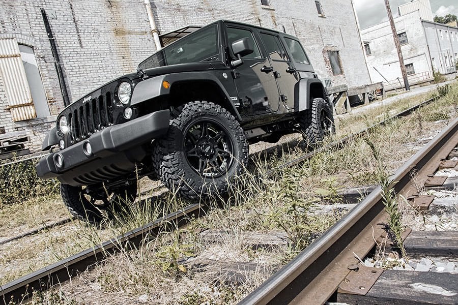 2.5 Inch Lift Kit | Coils | M1R | Jeep Wrangler Unlimited 2WD/4WD (2007-2018)