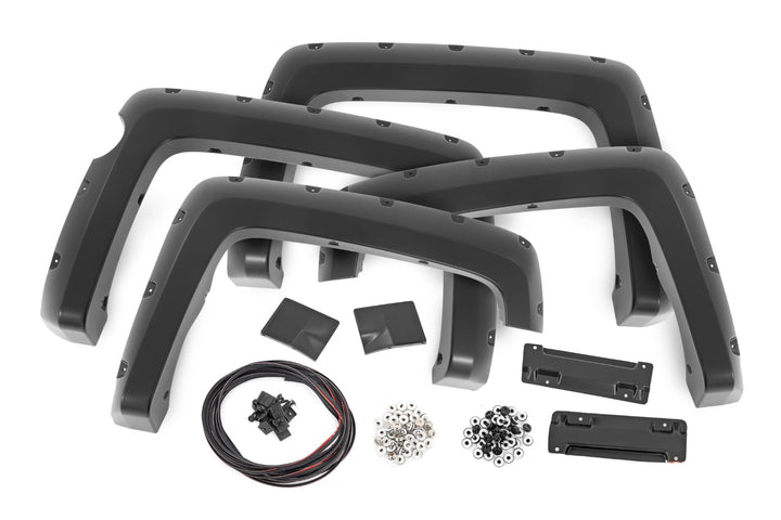 Pocket Fender Flares | 5'9" Bed | GBA Black | Chevy Silverado 1500 (14-18 & Classic)