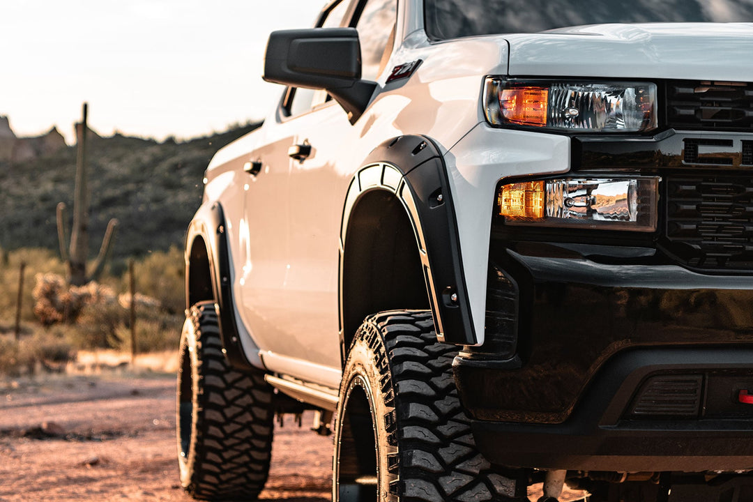 Defender Fender Flares | GXP Lakeshore Blue | Chevy Silverado 1500 (19-26)
