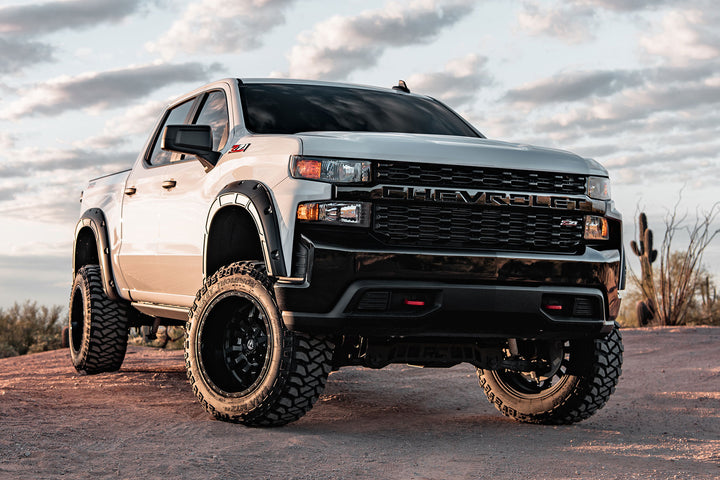 Defender Fender Flares | GB8 Mosaic Black | Chevy Silverado 1500 (19-26)