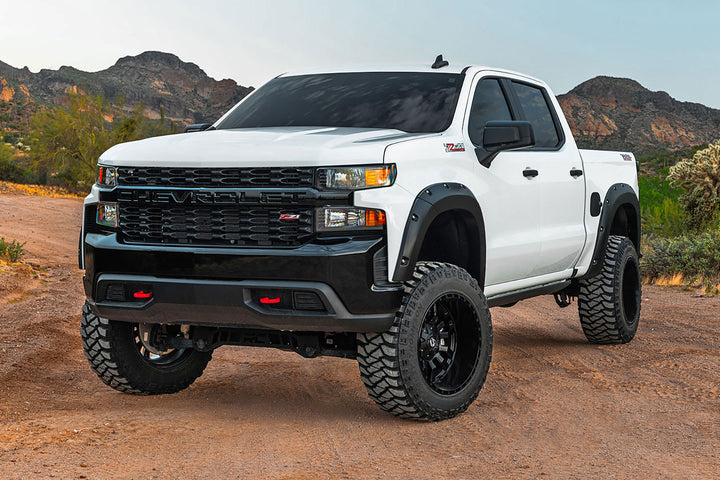 Pocket Fender Flares | GNO Slate Gray | Chevy Silverado 1500 2WD/4WD (19-21)