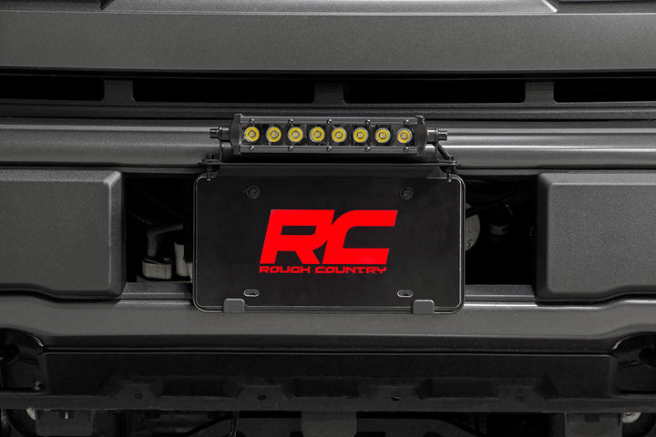 8 Inch Black Series LED Light Bar | Single Row | Cool White DRL