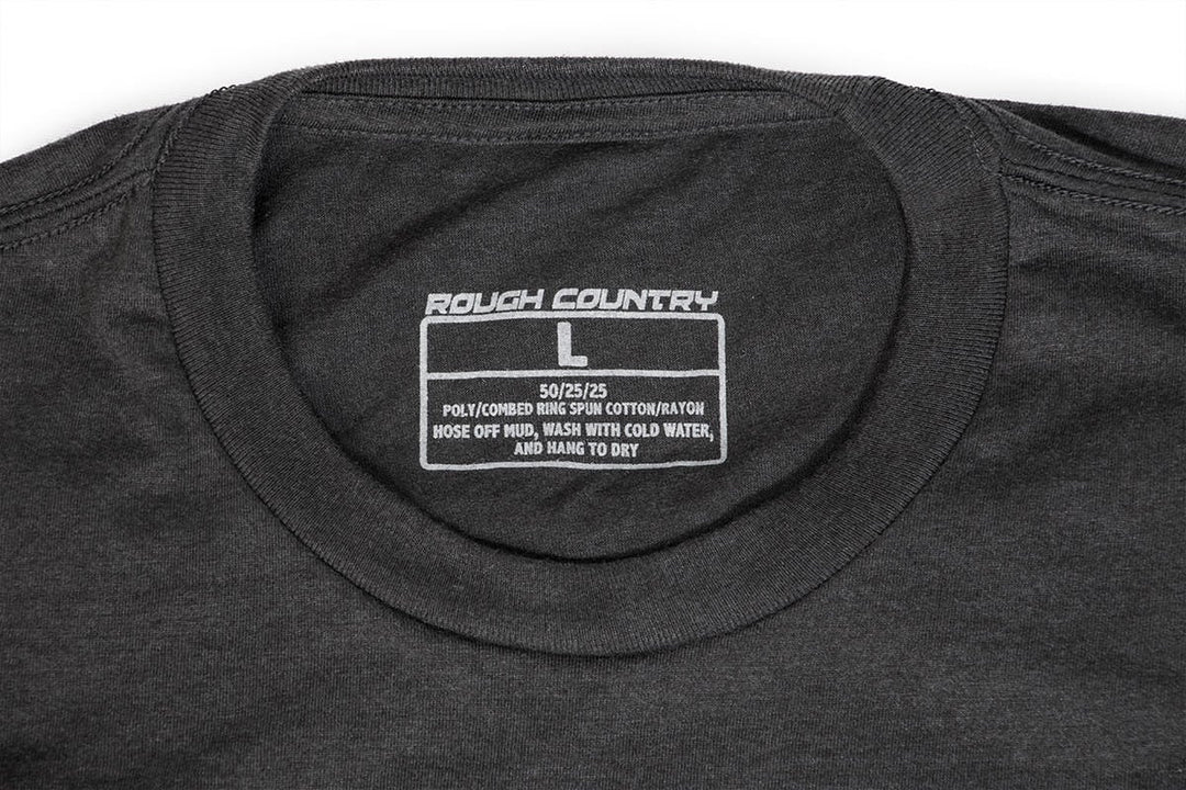 Rough Country T-Shirt | Horizontal Tread | Grey | LG