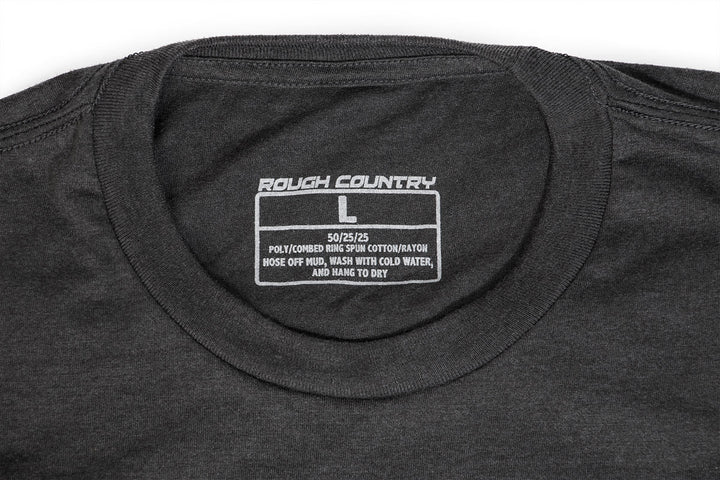 Rough Country T-Shirt | Horizontal Tread | Grey | 2XL