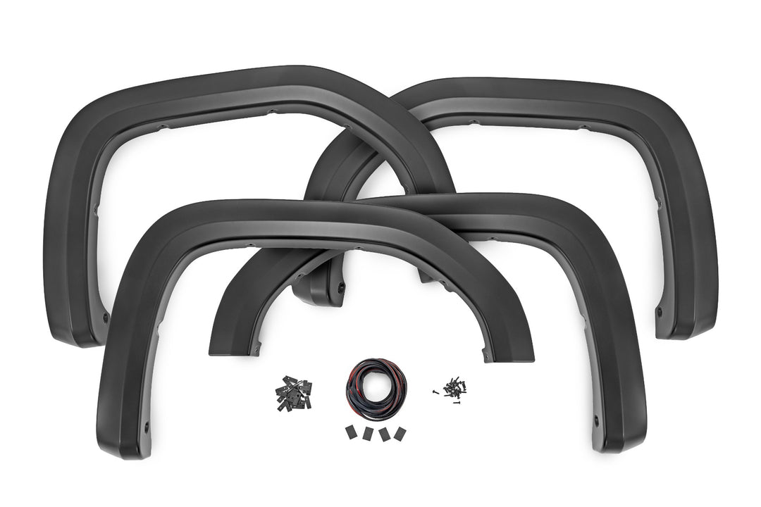 Sport Fender Flares | GCI Carbon Black | GMC Sierra 1500 2WD/4WD (2019-2026)