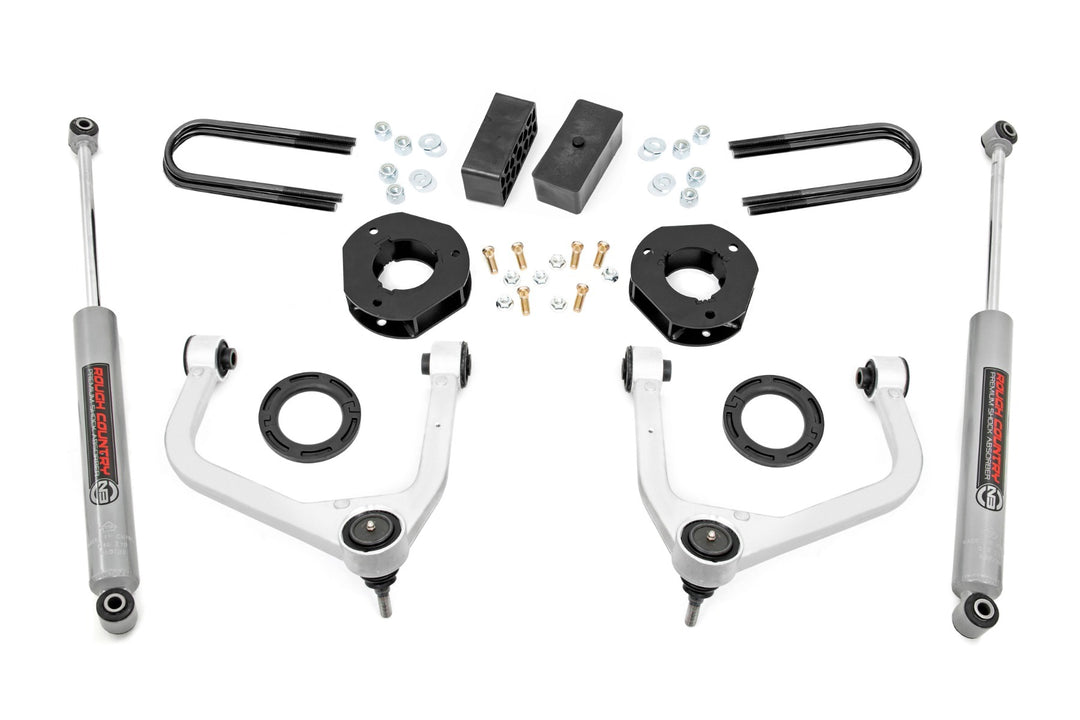 3.5 Inch Lift Kit | Mono Leaf Rear | GMC Sierra 1500 2WD/4WD (2025-2026)