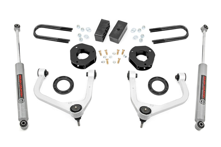 3.5 Inch Lift Kit | Mono Leaf Rear | GMC Sierra 1500 2WD/4WD (2025-2026)