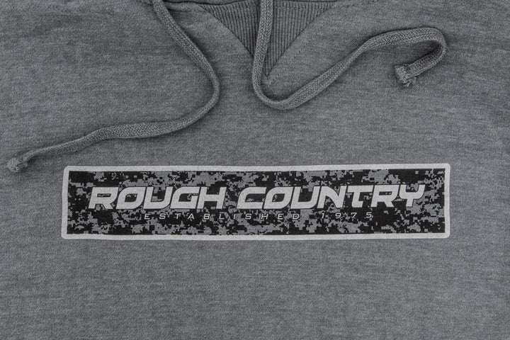 Rough Country Hoodie | Digital | Grey | MD