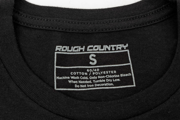 Rough Country T-Shirt | RC Lines | Black | LG