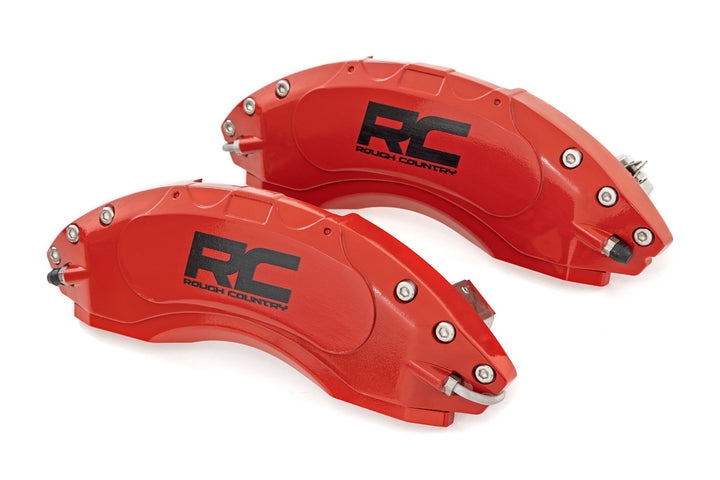 Caliper Covers | Rear | Red | Jeep Wrangler JK/Wrangler Unlimited  (2007-2018)