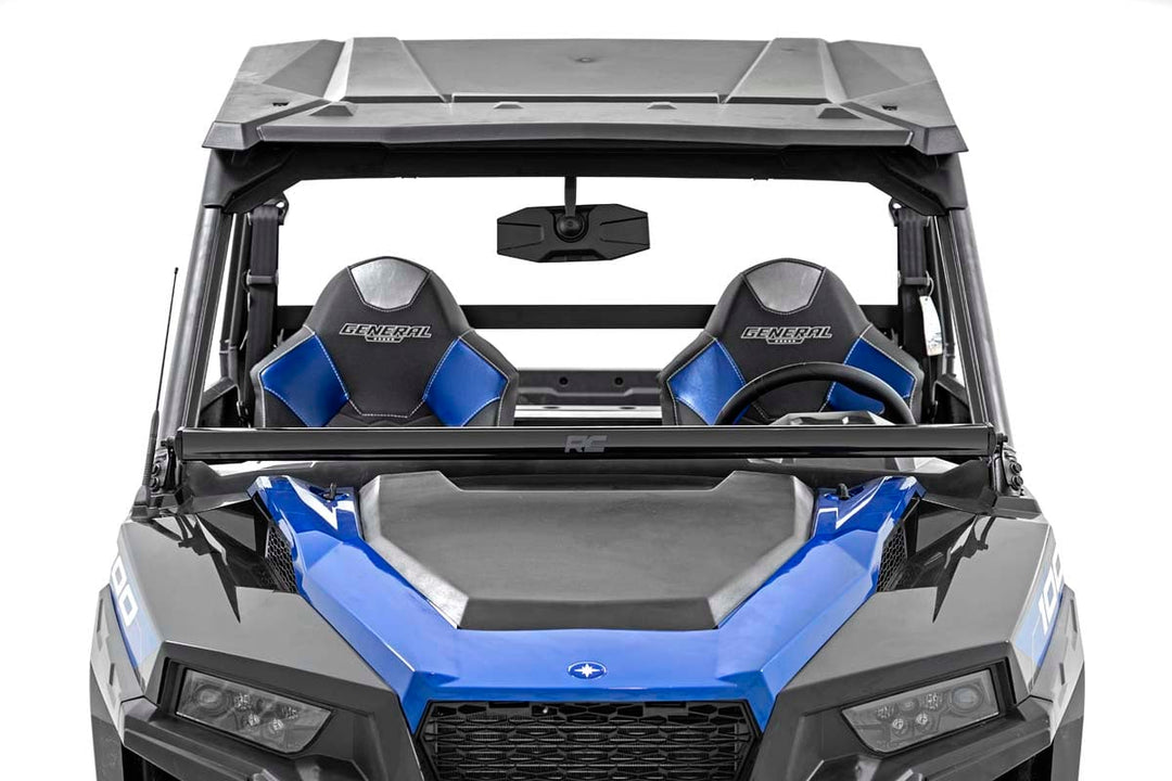 LED Light Kit | Lower Windshield | 50" Black Single Row | White DRL | Polaris General XP 4 1000
