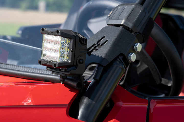 LED Light Kit | Cage Mount | 2" Black Pair | Honda Talon 1000
