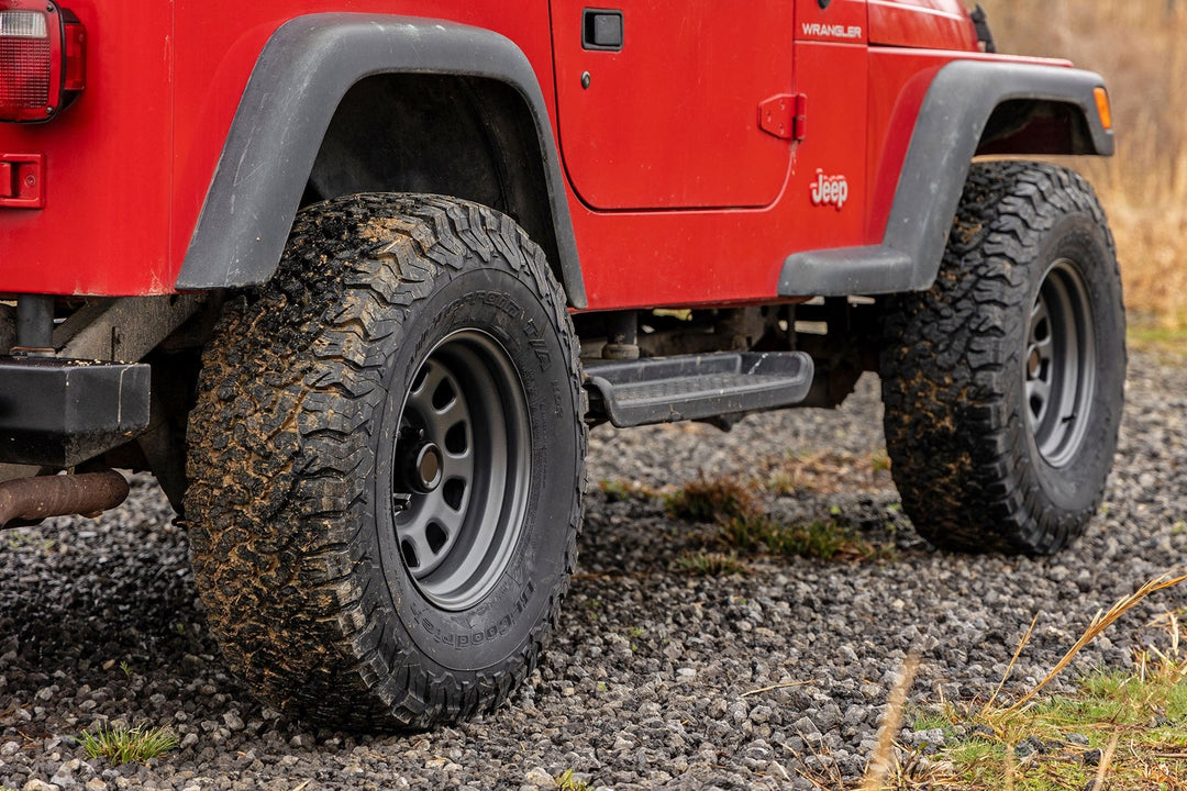 Steel Wheel | Gray | 17x9 | 5x5 | 3.30 Bore | -12