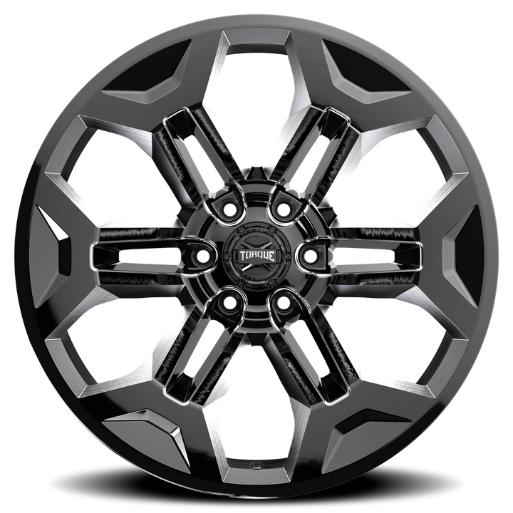 Torque Pulse | Gloss Black | 20x9 | 6x5.5 | -12mm