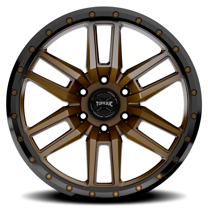 Torque Pritchett | Bronze w/Black Lip | 20x9 | 6x135 | -12mm
